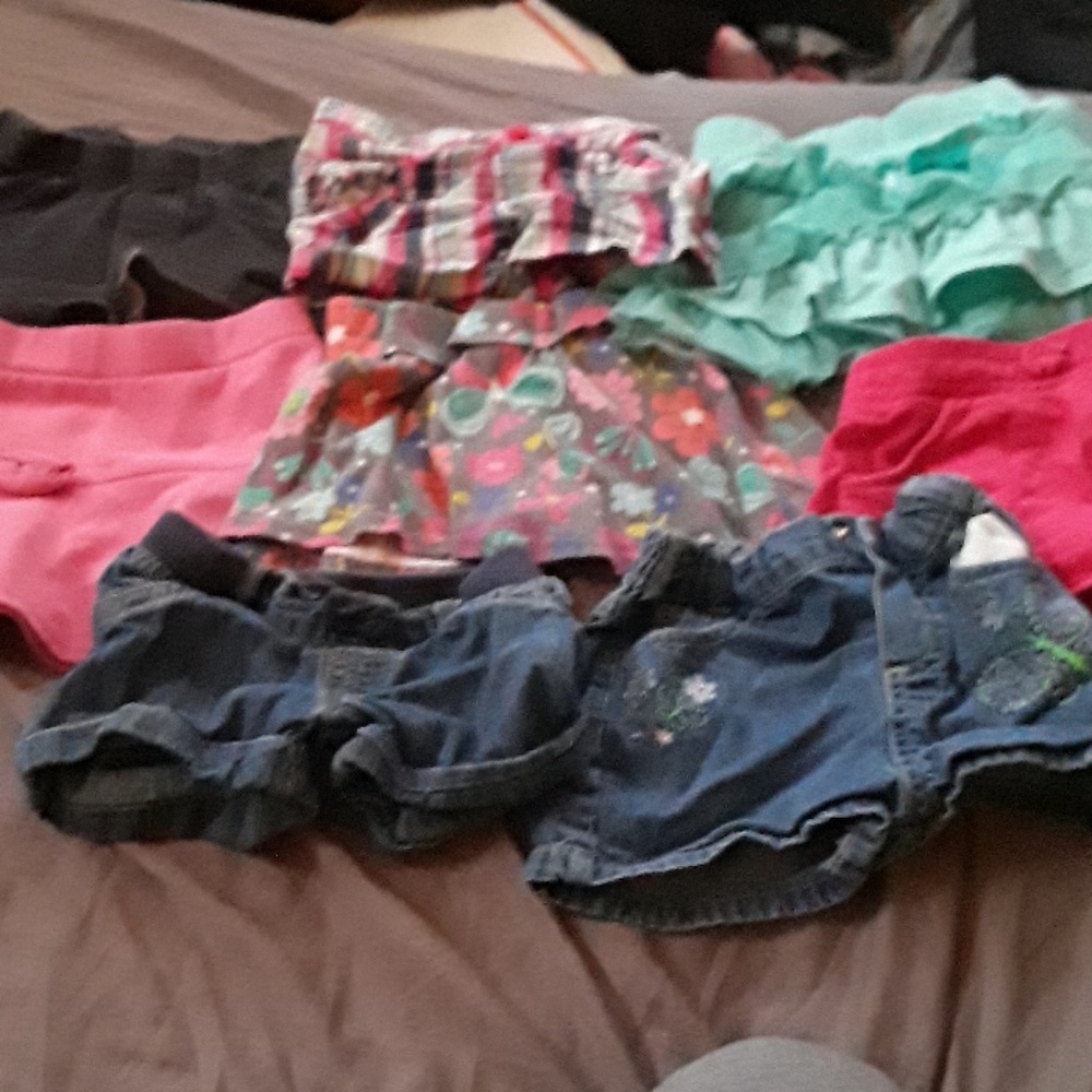 8 3t girls shorts and skirts